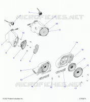 ELEKTRIC, AUDIO, SPEAKERS RIDE COMMAND