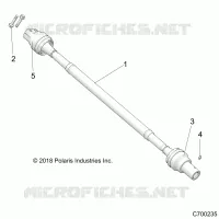 ANTRIEB, REAR PROP SHAFT