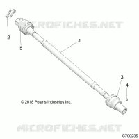 ANTRIEB, REAR PROP SHAFT
