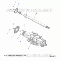 DRIVE TRAIN, JACKSHAFT AND ANTRIEBSWELLE