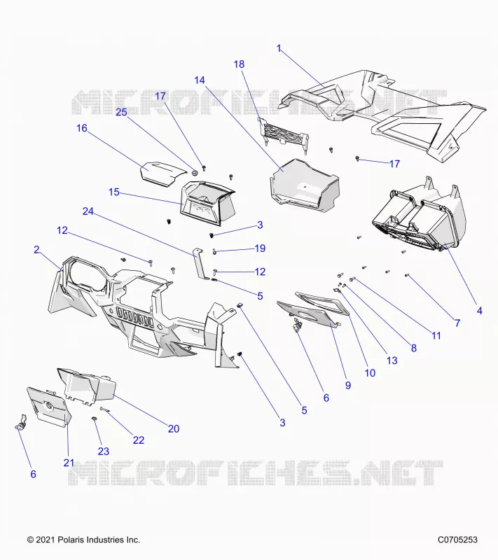 INSTRUMENTENTAFEL AND GLOVEBOX