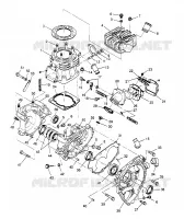 CRANKCASE AND ZYLINDER SPORTSMAN 4X4 W948040 (4926842684C011)