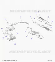 ENGINE, AUSPUFFKLAPPE ASM. AND ACTUATOR