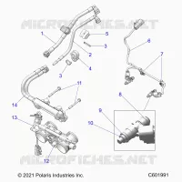 KRAFTSTOFFSYSTEM, RAIL, LINES AND THROTTLE BODY