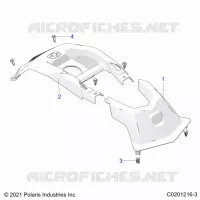 BODY, FRONT COVER