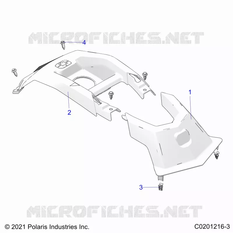 BODY, FRONT COVER