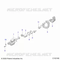 VORDERBREMSE CALIPER