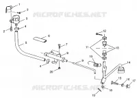 HINTERBREMSE MASTER CYLINDER SCRAMBLER 400 W98BC38C (4947254725C003)