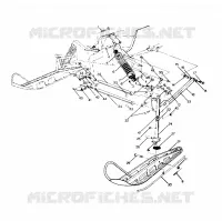 FRONT SUSPENSION AND SKI (4918391839007A)