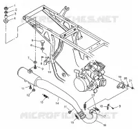 ABGASSYSTEM XPRESS 300 W969530 and XPRESS 400 W969540 (4935923592B002)