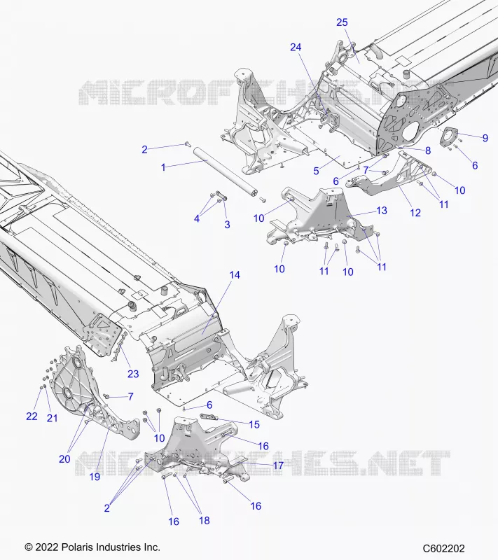 CHASSIS, BULKHEAD ASM.