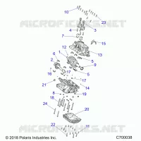 CRANKCASE AND CRANKSHAFT