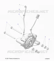 ANTRIEB, FRONT GEARCASE MOUNTING