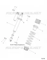 SUSPENSION, FRONT SHOCK MOUNTING