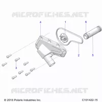 MOTOR, WATERPUMP IMPELLER AND COVER