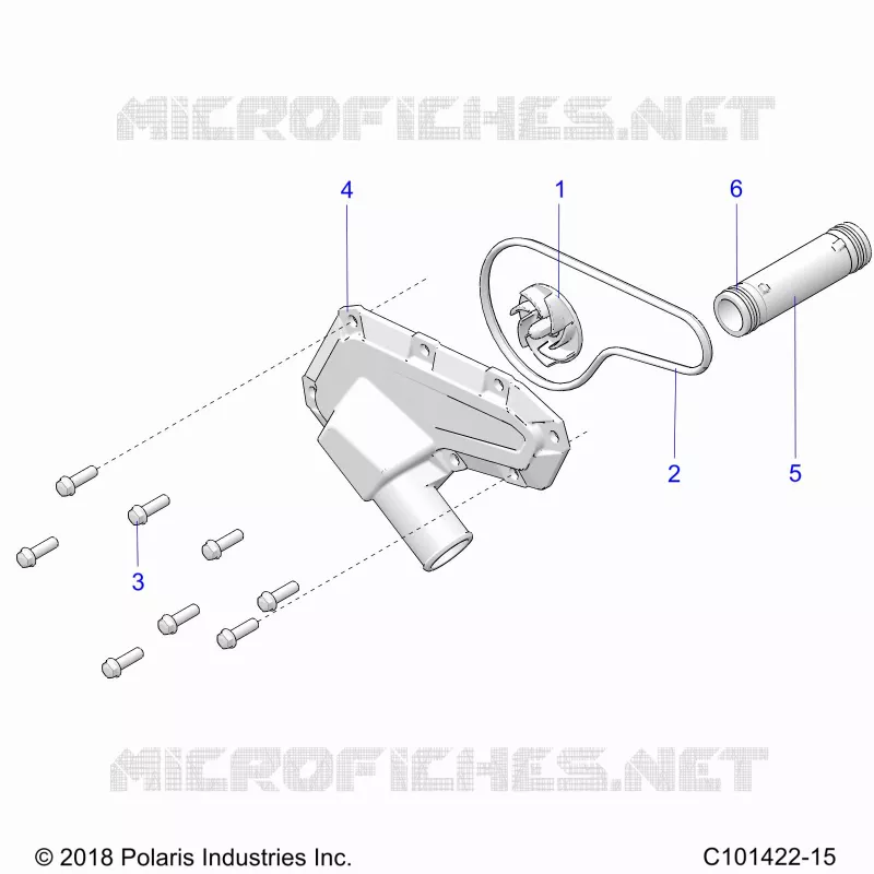 MOTOR, WATERPUMP IMPELLER AND COVER