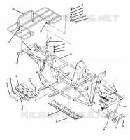 FRAME ASSEMBLY WITH RACKS (4914891489003A)