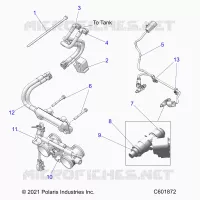 KRAFTSTOFFSYSTEM, RAIL, LINES AND THROTTLE BODY