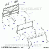 CHASSIS, CAB RAHMEN