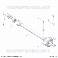 ANTRIEB, MID PROP SHAFT
