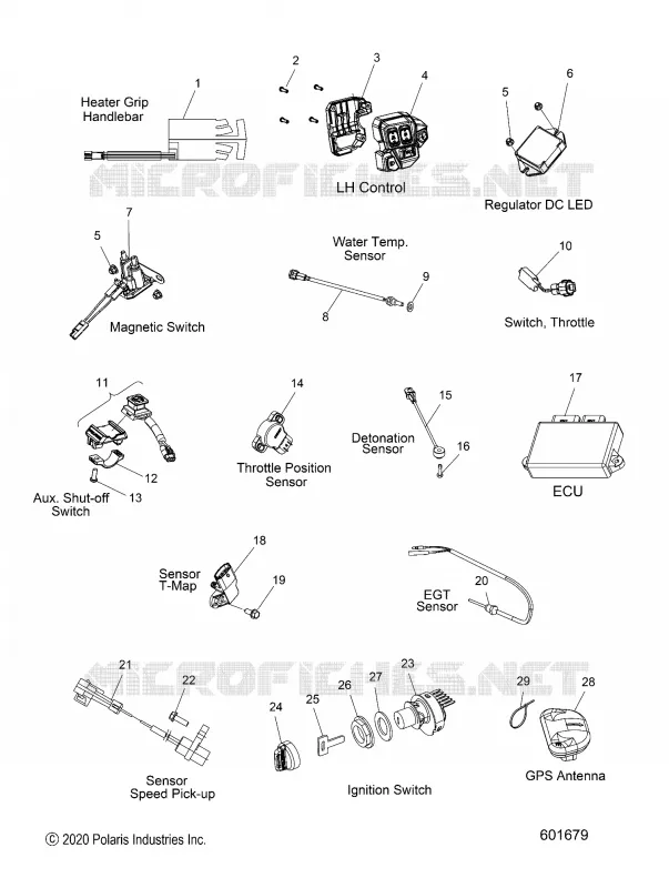 ELEKTRIC, SWITCHES, SENSORS AND COMPONENTS