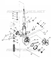 FRONT STREBE  SPORTSMAN 500 W97CH50A (4939993999B006)