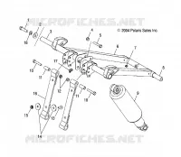 FRONT Drehmomentarm