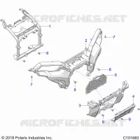 FRONTSTOSSSTANGE AND MOUNTING