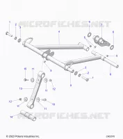 SUSPENSION, FRONT DREHMOMENTARM