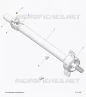 ANTRIEB, PROP SHAFT,MID, BEARING