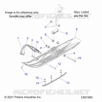 STEERING, SKI ASM.