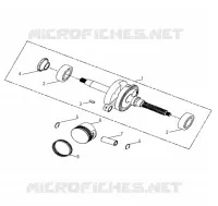 ENGINE, KURBELWELLE AND PISTON
