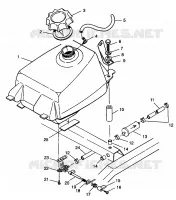 TREIBSTOFF TANK