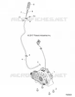 DRIVE TRAIN, FRONT GEARCASE MOUNTING