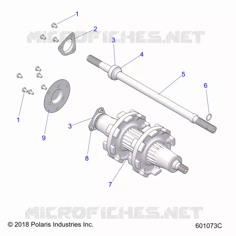DRIVE TRAIN, JACKSHAFT AND ANTRIEBSWELLE