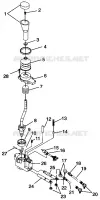 GEAR SELECTOR SPORTSMAN 4X4 W968040 (4935943594C010)