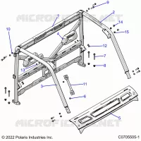 CHASSIS, CAB RAHMEN