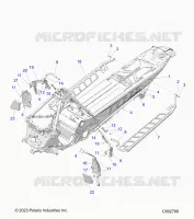 CHASSIS, FOOTRESTS, AND RUNNING BOARDS