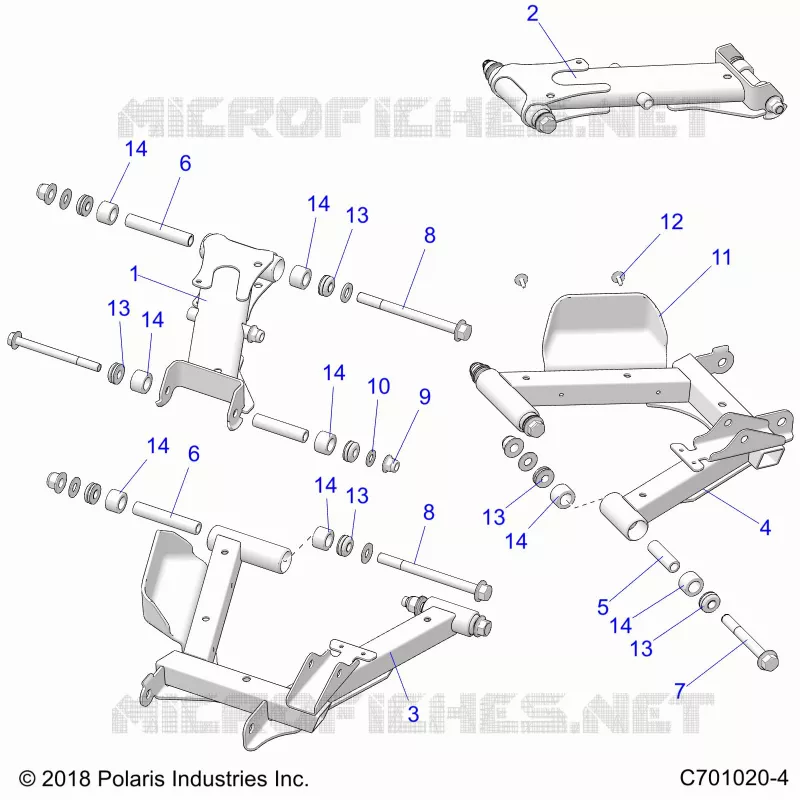 HINTERRADAUFHÃ„NGUNG CONTROL ARMS