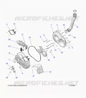 ANTRIEB, CLUTCH COVER AND DUCTING