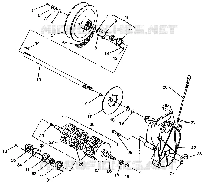 ANTRIEB ASSEMBLY RXL TOURING E940869 (49274327430019)
