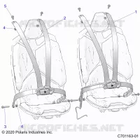 SITZ BELT MOUNTING 4 POINT