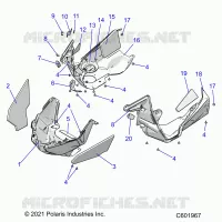 NOSEPAN ASM./FENDERS