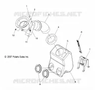 MOTOR, LUFTEINLASS SYSTEM