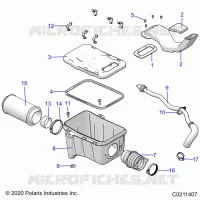 ENGINE, LUFTEINLASS SYSTEM