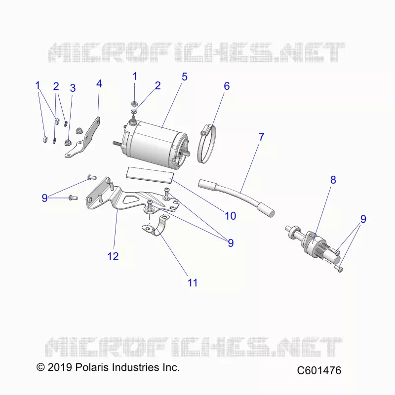 ANLASSER MOTOR