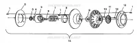 angetriebene Kupplungs ASSEMBLY XLT E940767,  XLT SP E940667    XLT SKS E940567 (49274227420024)