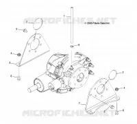 GETRIEBEGEHÄUSE MOUNTING, REAR