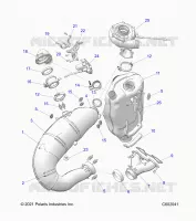 ENGINE, ABGASSYSTEM AND TURBO ASM.