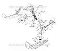 FRONT SUSPENSION AND SKI SPORT/SPORT GT (4921282128019A)
